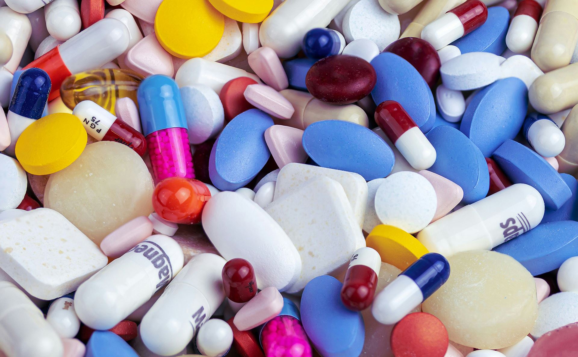 pills and medication on a table